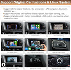 for Audi A4/A5/Q5 Wireless Carplay/Android Auto Retrofit Kit Decoder Plug and Play Upgrade Box for A5/A4/Q5 with 2G MMI System 2009-2015