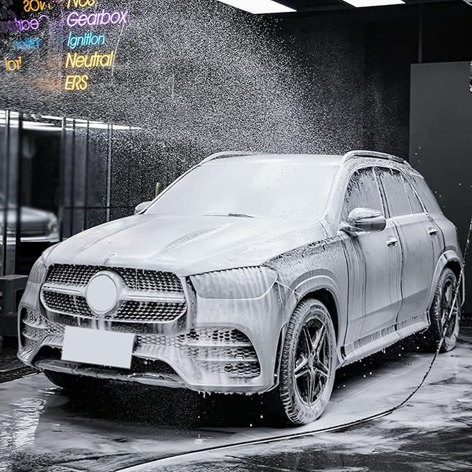 MIIGII Car Wash Soap with Paint Protection Coating - pH Balanced Car Shampoo - Rich Suds & Deep Cleaning - All Vehicles - 1000ml (34oz)