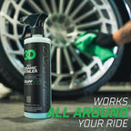 3D Ceramic Detailer, GLW Series | Hyper Gloss Finish | SiO2 Peak Hydrophobic Top Coat | Extends Life of Waxes, Sealants, Coatings | DIY Car Detailing Spray | 16 oz