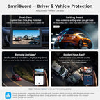 A7 10.1" QLED Android Double Din Car Stereo, 4G LTE/Wi-Fi/USB, SPDIF/DSP/4V RCA, Wireless Android Auto & CarPlay, AI DriveChat, HDMI-in/Out, GPS Tracking & Parking Monitor, S8 Gen4
