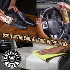Chemical Guys Leather Cleaner, Colorless and Odorless for Car Interiors, Furniture, Boots, and More (Works on Natural, Synthetic, Pleather, Faux Leather and More), 32 fl oz - SPI_208_32