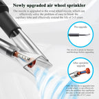 GOCCIDA 2IN1 Car Interior Detailing Air Blow Gun & vacunm Gun with Adjustable Air Flow Nozzle,Cleaning Gun Quickly Blasts Dirt and Dust from Surface Works with Air Compressor(Upgrade Rotate Tube) Blue