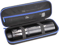 Tourmate Hard Storage Case for Upbooz/Vacuum/Minthouz/Dovety Vacuum Cordless - Travel Case for Portable Car Vacuum(Only Case)(Black & Blue)
