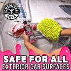 Chemical Guys CWS_402BK Car Wash Detailing Bucket, Mitt & Accessories Bundle (6 Items) Featuring Mr. Pink Foaming Car Wash Soap, 128 fl oz (1 Gal) Works on Cars, Trucks, SUVs, RVs & More