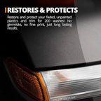 CERAKOTE® Trim Coat Professional Pack (4 oz. Bottle) - Professional Grade Ceramic Coating - Black Trim Restoration to Last Over 200 Washes