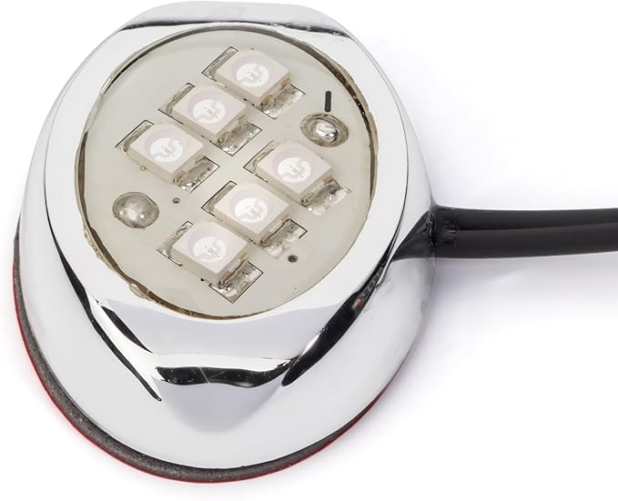 Oznium LED Modules (Round Chrome, UV LED)