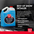 Griot's Garage Best of Show Detailer for Car Detailing, Wipes Away Dust, Fingerprints, and Light Dirt, Improves Paint Gloss and Color Between Washes, 11042, One Gallon