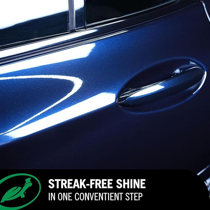 Turtle Wax Zip Wax Car Shampoo 2.5L - Dissolves Tough Stains & Soils with Streak Free Rinsing - Dual Action Concentrated Car Wash & Carnauba Car Wax - Easy to Use, Wash, Rinse & Dry for a Showroom Shine