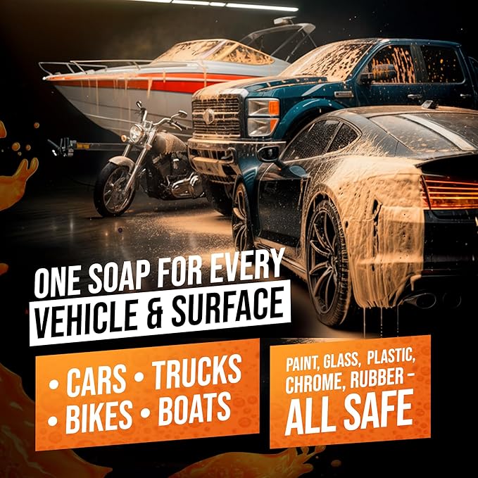 SwiftJet Car Wash Kit Bundle - Foam Gun and 16oz Soap