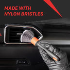 Maxshine Small Universal Black ESS Ever So Soft Detailing Brush – Professional Brush for Interior, Exterior, Leather Seats, Engine Bay & Wheels – Premium Car Care Detailing Tool