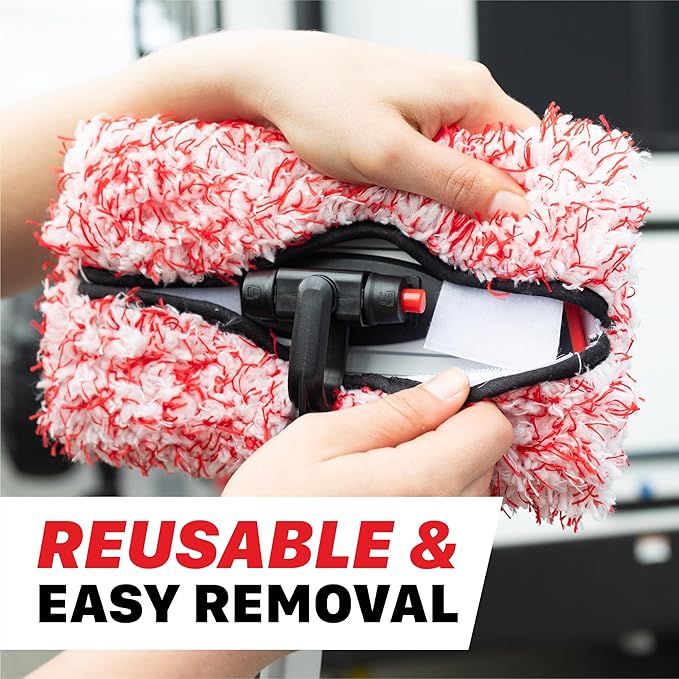Maxshine Plush Microfiber Replaceable Head Cover for Premium IncrediStick – Scratch-Free Cleaning for Cars, Trucks, Boats & RVs – Car Detailing Accessory