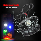 2 Pods LED Rock Lights, Ampper Waterproof LED Neon Underglow Light for Car Truck ATV UTV SUV Offroad Boat Underbody Glow Trail Rig Lamp (White)