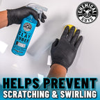 Chemical Guys Clay Bar and Luber Synthetic Lubricant Kit - Light/Medium Duty OG Clay Bar for Removing embedded dirt from Paint, Glass, and Metal, Essential Detailing Accessory - 2 Items