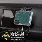 Scosche MQ5WDV-1 MagicMount Pro Charge5 Window/Dash/Vent 15W Magnetic, Qi-Certified, Wireless Charging Phone Mount, Cell Phone Holder for Car Compatible with MagSafe, iPhone, Galaxy and Qi Devices