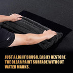 1200 GSM Microfiber Car Drying Towel – Extra Large 24” x 36”, Streak-Free, Scratch-Free, and Ultra-Absorbent for Effortless Car Detailing, Double Twist Pile & & Edgeless Design
