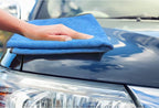 Detailer's Preference Large 320 GSM Microfiber Towels for Car Detailing, Washing, Drying, Ultra Soft Terry Weave, Scratch-Free, Lint-Free, Multi-Surface, Reusable, 16x24 Inch, 12-Pack, Blue