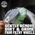 Chemical Guys CLD_203_16 Signature Series Wheel Cleaner For All Gloss Finishes 16 fl oz + Acc_B01 Gerbil Wheel and Rim Brush + ACCG08 Wheelie All Exterior Surface and Wheel Brush