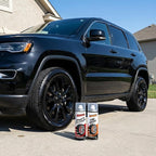 Wheel & Tire Cleaning Kit - 2 Pack 14 oz Bottles,Car Wheel Cleaner Tire Cleaner Spray Brake Dust Remover for Aluminum Chrome Rims Tire Shine Applicator Wet Tire Dressing Tire Wax