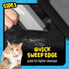Chemical Guys Grubbie Edge Pet Hair Removal Tool – Reusable Pet Hair & Lint Remover for Car Interiors, Upholstery, Carpets, Seats, and Home Furniture – Removes Embedded Hair & Fur Fast