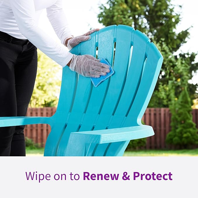 Rejuvenate Outdoor Restorer Wipes,Individually-Wrapped Pre-Saturated Microfiber Wipes Restore Faded & Weathered Surfaces Such As Patio Furniture, Shutters, Siding, Mailboxes & More,5 Count(Pack of 2)