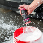 Jay Leno's Garage Car Wash Kit with Bucket – Auto Detailing Kit for Interior and Exterior, Car Cleaning Supplies Set with Wash Mitt, Tire Shine, Wheel Cleaner, Car Wax, Microfiber Towels, Car Wash Kit