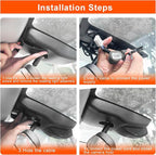 Mangoal 4K Dash Cam Custom for Lexus ES 2018 2017 2016 & Lexus GS 2016-2020(Model A),ES350 ES300h GS300 GS350 GS450h,OEM Look, UHD 2160P Video,WiFi & App,Loop Recording,64GB Card