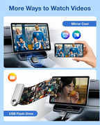 Magic Box 2026 Wireless CarPlay Adapter, AI Box Android Auto Supports Strea-ming Video for TikTok/YouTube, USB for Offline Media, Screen Mirroring Car Adapter for Factory Wired Car Play
