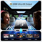FAIMEE AI Box Wireless CarPlay & Auto Adapter - Plug & Play, Dual-Band WiFi, Bluetooth 5.0, 4K Video Support, Android 12.0 System, Compatible with Factory CarPlay & Android Auto （4GB RAM+32GB ROM）