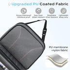 Coverado Backseat Car Organizer, Heavy-Duty Durable Dual-Way Use Car Back Seat Organizer Waterproof with Reinforced Pockets, Zipper Closure Design, Protect Valuables from Spills, Keeps Car Tidy