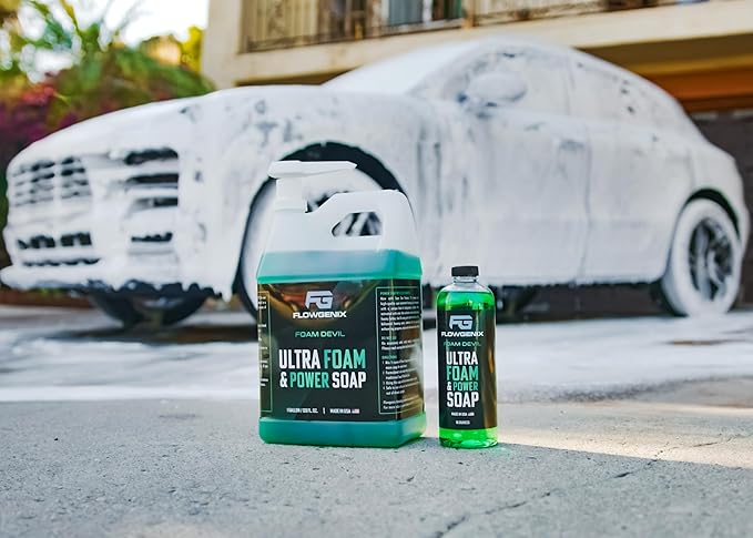 Ultra Foam & Power Foaming Car Wash Soap