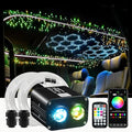 ATOKEE Twinkle 900pcs Starlight Headliner Kit, 20W Dual Color Dual Head 0.03in 9.8ft Fiber Optic Star Roof Lights for Car with APP/Remote Control