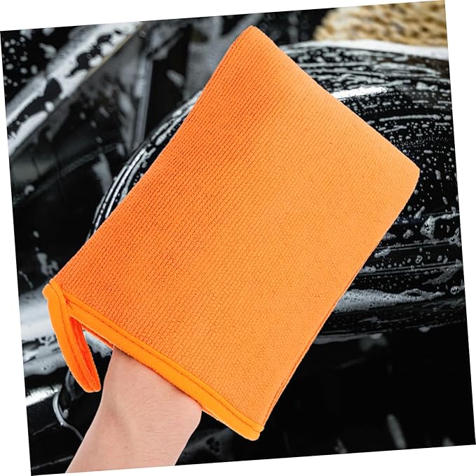 OUNONA Clay Mitt Car Cleaning Glove for Auto Detailing Versatile Wash Mitt Clay Bar Design for Vehicle Body Cleaning for Rims