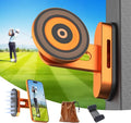 Magnetic Golf Cart Phone Holder Compatible with iPhone 12-17, Golf Accessories for Men, Photography-Friendly T-Shape Design Strong Magnetic Phone Caddy with 360° Adjustable Ball Head, Golf Gifts