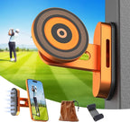 Magnetic Golf Cart Phone Holder Compatible with iPhone 12-17, Golf Accessories for Men, Photography-Friendly T-Shape Design Strong Magnetic Phone Caddy with 360° Adjustable Ball Head, Golf Gifts