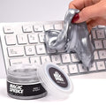 MAGIC SPRUCE Cleaning Gel for Car Interior, Universal Car Cleaning Kit With Mint Scented Luxury Silver Cleaning Gel Putty Reusable, Non-Water Keyboard Cleaner for Laptop Dust Cleaning in Containers