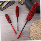 Unomor 9pcs Wheel Tire Cleaning Brush Soft Detail Brushes for Car Wash Bendable Rim Cleaner Tools Design Multipurpose Vehicle Wash Supplies