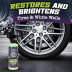 Salty Captain Car Wheel Cleaner 16.9oz – Powerful Wheel Wash Spray for Cars, Trucks, SUVs, Motorcycles & RVs – Tough on Brake Dust & Grime while Safe for Paint & Tires – Premium Quality & Easy to Use