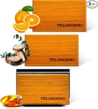 Car Air Freshener-Wood Air Freshener-Car Odor Eliminator-car scent-Long Lasting Scent-Variety Scent Refill（Teak-Amber-Grove）3pcs- Metal Clip 1pcs