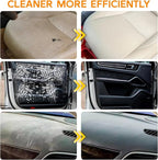 NUAN Foam Cleaner for Car, Lemon Scent Car Interior Cleaner, Safe and Quick Remover Stains Multi-Purpose Foam Spray for Car Steering Wheel, Car Seat, Leather and House, 8.4 FL OZ, 250 ML