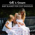 Milk Snob Disney A Wish Come True Baby Boy/Girl Swaddle Blanket, Soft Receiving, Security and Play, Toddler Infant NewbornBedding, Baby Shower, Baby Registry Gender Neutral Gift, 34 * 34 inches