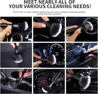 7PCS Car Beauty Brush Set, Cleaning Brushes for Car Interior or Exterior, Dust Removal and Cleaning Tools, Suitable for Logos, Vents, Wheels, Leather Seats