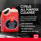 Griot's Garage Citrus All Purpose Cleaner for Car Detailing, Works for Exterior and Interior Surfaces Including Carpet, Upholstery, Vinyl, Plastic, and More, 10844, One Gallon