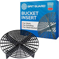 Grit Guard The Original Black Bucket Insert - 10" Diameter Car Wash Bucket for Car Washing, Detailing Compatible with 3.5, 4, 5 and 6 Gallon Buckets