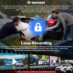 4K Dash Cam fit for Honda CRV 2023 2024 2025 2026 Sport Touring EX EX-L Hybrid, UHD 2016P, OEM Look, in-Dash WiFi & APP, Loop Recording, G-Sensor, 24H Parking Monitor, 128GB Card-Black