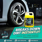 Gottom Wheel & Tire Cleaner - 128 oz – Professional Concentrated Rim & Tire Spray, Fast Acting Brake Dust Remover, Safe for All Surfaces, Brake Dust Cleaner, Grime Remover