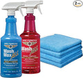 Aero Cosmetics Wash All Multi-Purpose Cleaner Degreaser and Wash Wax All Wet or Waterless Wash and Wax for Your Car, RV, & Boat. 32oz Kit
