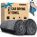 SMINDER 2-Pack Microfiber Towels for Cars 36"x24", Extra Large Ultra Absorbent Car Wash Drying Towels Detailing Supplies for SUVs and Trucks, No Streaks, Spots or Scratches