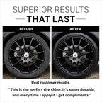 CAR GUYS Tire Shine Spray 1 Gallon Refill - The Perfect Deep Black Shine - Long Lasting Car Tire Dressing - No Sling & Dry to Touch - Sprayer Not Included