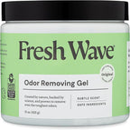 Fresh Wave Odor Removing Gel, 15 oz. - Odor Absorbers for Home, Safer Odor Relief, Natural Plant-Based Odor Eliminator, Every 15 oz. lasts 30-60 Days, For Cooking, Trash & Pets