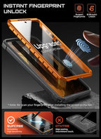 SUPCASE for Samsung Galaxy S26 Ultra Case with Stand, Military-Grade Drop Protection, Compatible with Wireless Charging/MagSafe, Built-in Screen Protector & Front Frame – UB Pro Mag, Coral